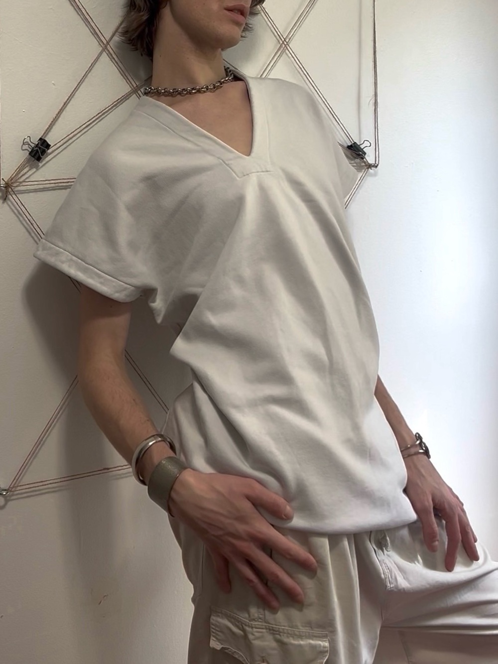 Gareth Pugh, V-tunic Sweatshirt Weight Jersey, Season undetermined